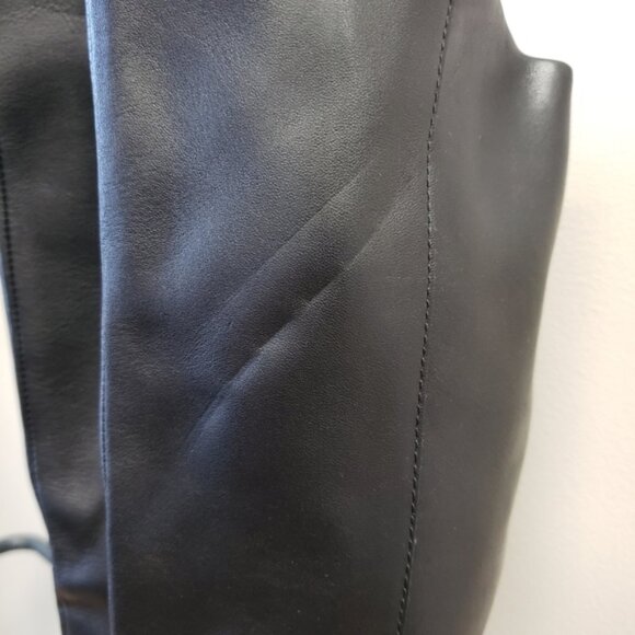 Born Esla Black Leather Boots - Picture 6 of 10